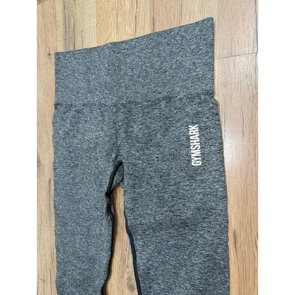 Gymshark Seamless High Waist Leggings Gray XS‎ Athletic Workout Yoga Gym - Image 2