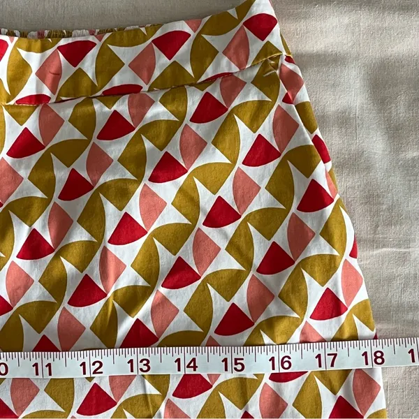 Boden• Spring Geometric Pattern Ankle Pants• Sz 6 - Image 7