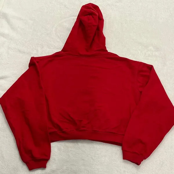 Unbranded Women's Red Hoodie - Image 5
