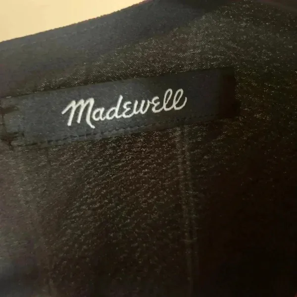 Madewell Wrap-Around Maxi Dress in Stockdale‎ Stripe Maroon Navy Size 00 ($178) - Image 10