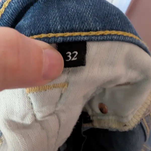 7 For All Mankind Dojo Jeans W32 Medium Wash - Image 5