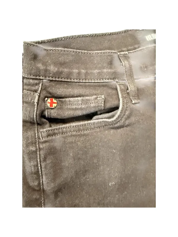 Hudson Women's Blue Jeans Size 25 Mid-Rise Bootcut Stretch Dark Wash Denim Pants - Image 6