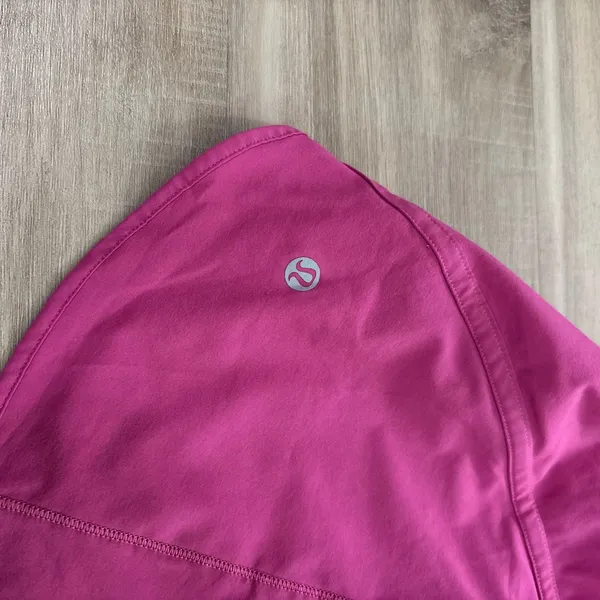 Lululemon Track That Mid-Rise Lined Short 5" Pink Lychee Women Size 14 - Image 6