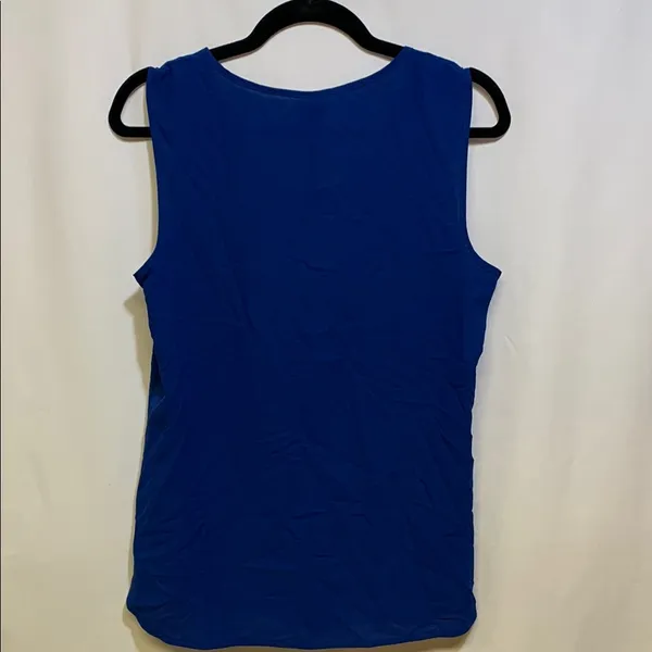 Anne Klein Blue Sleeveless Tank Top - Image 3