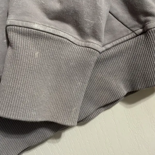 Lululemon Scuba Pullover Hoodie Washed Dark Chrome Athleisure Lounge Cozy Gym - Image 9