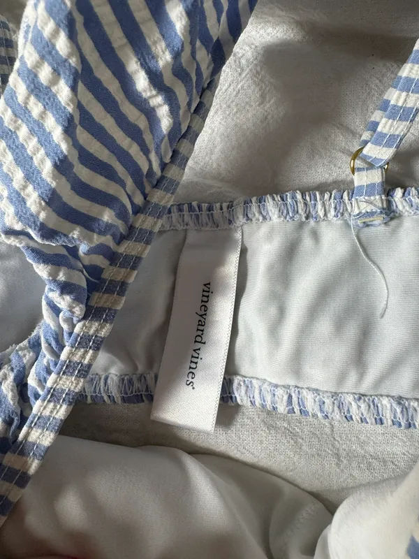 Vineyard Vines Seersucker Bikini - Image 4