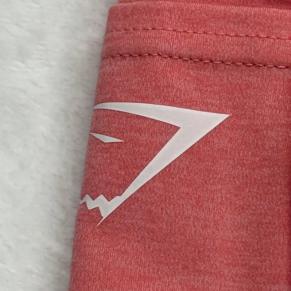Gymshark Joggers Snap Button Detail High Waist Athletic Leggings‎ Size L - Image 9