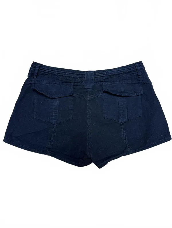 Women’s Navy Blue Cargo Shorts Size small Casual Outdoor Gorpcore Utility - Image 4