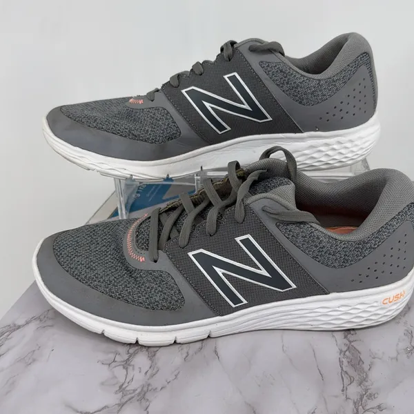 New Balance 365 Cush Fitness Walking Sneakers Gray White WA365GY‎ Size 11 Casual - Image 4