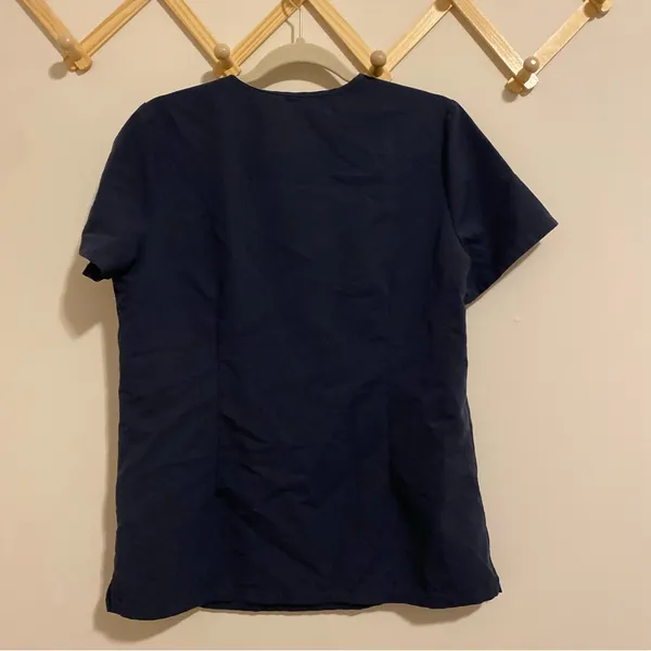Figs Blue/Gray Technical Collection Scrub Top size Small - Image 5