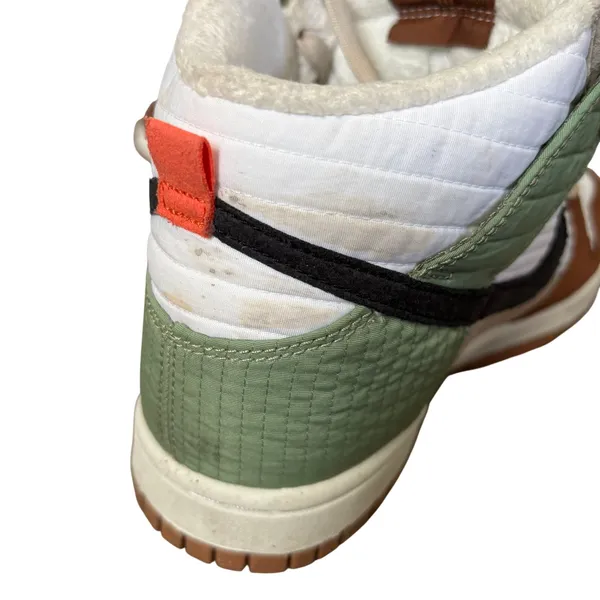 Nike Dunk High LX Next Nature Summit Women's Sz 7.5 White Black Green DN9909-100 - Image 8