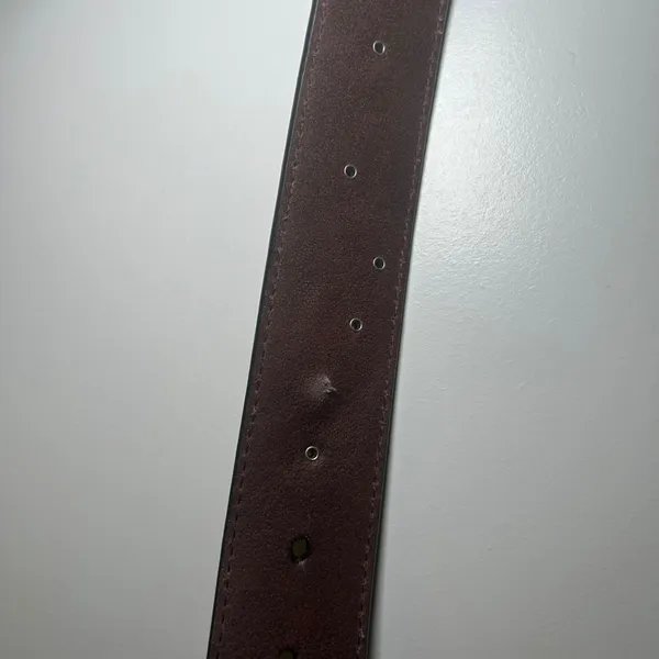 Ariat Womens Brown Leather Floral Embroidered Rhinestone Belt Strap S Western - Image 3
