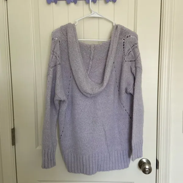 EUC | American‎ Eagle women’s jegging fit hooded sweater — small - Image 6