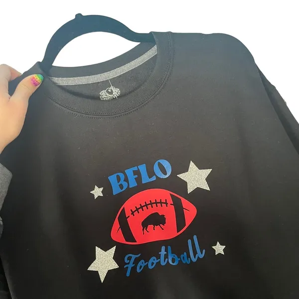 Buffalo bills sweatshirt Black Size M - Image 2