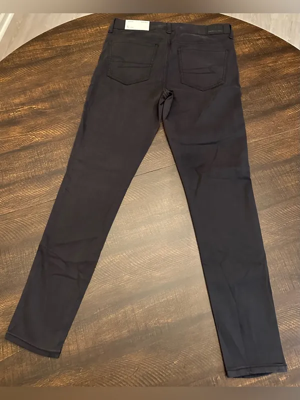 NWT American Eagle Super Stretch Black Jeggings-Size 8 (30x28) - Image 12