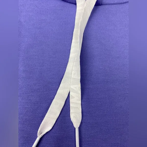Puma Crop Hoodie Size M Periwinkle Women’s - Image 4