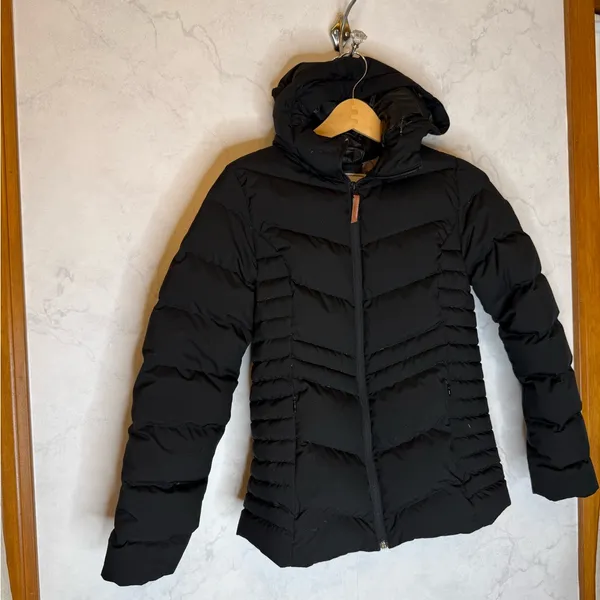 Alpine Design Black Down Filled Quilted Puffer Jacket - Image 2