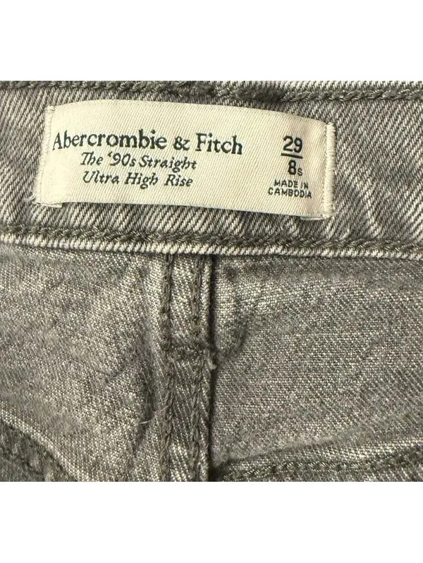 Abercrombie & Fitch The *90s Straight Ultra High Rise Jeans 29 8S - Image 4