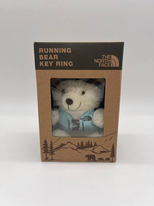 NWT The North Face Korea White Label Running Bear Keyring - Image 6