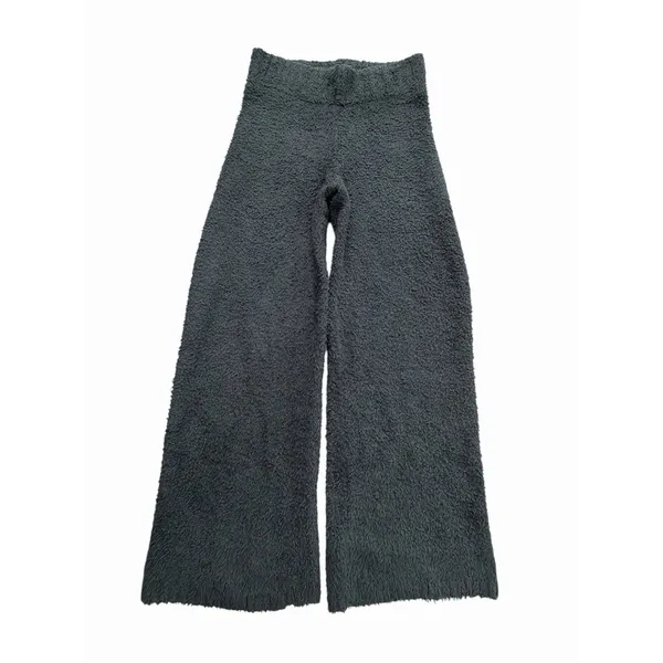 SKIMS Teddy Cozy Knit Lounge Pants in Black Size L/XL Inseam‎ 31" #HR-1 - Image 7
