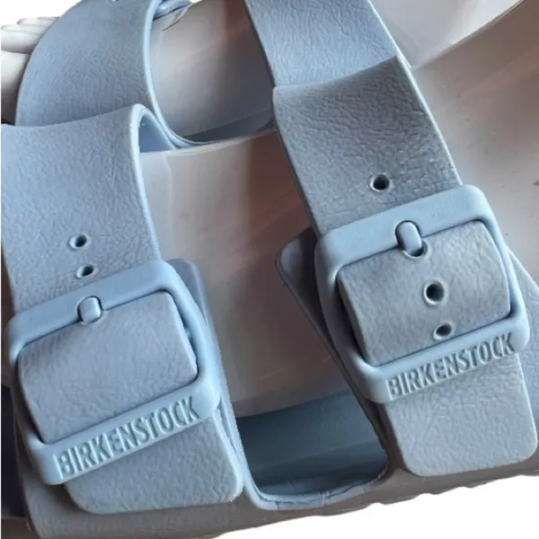 Birkenstock Arizona Stealth Buckle EVA - Dusty Blue - Image 5
