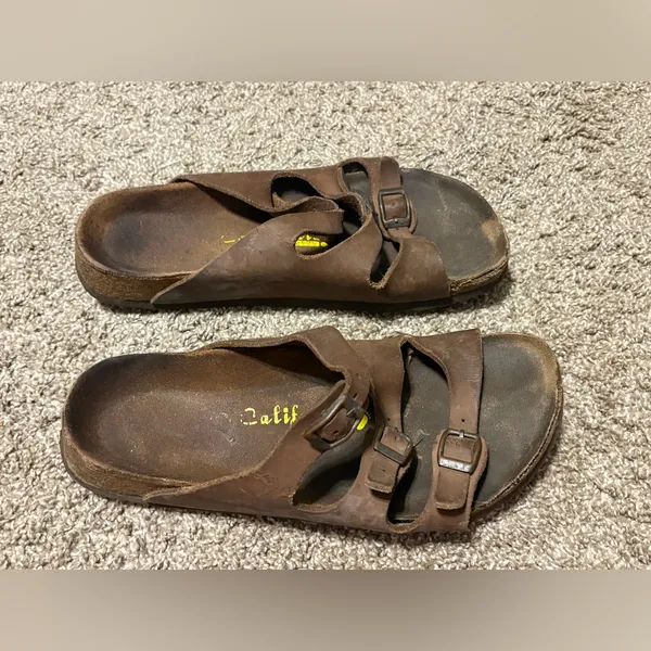 (Birkenstock) Brown Florida Sandal: Size ? See Measurements - Image 4
