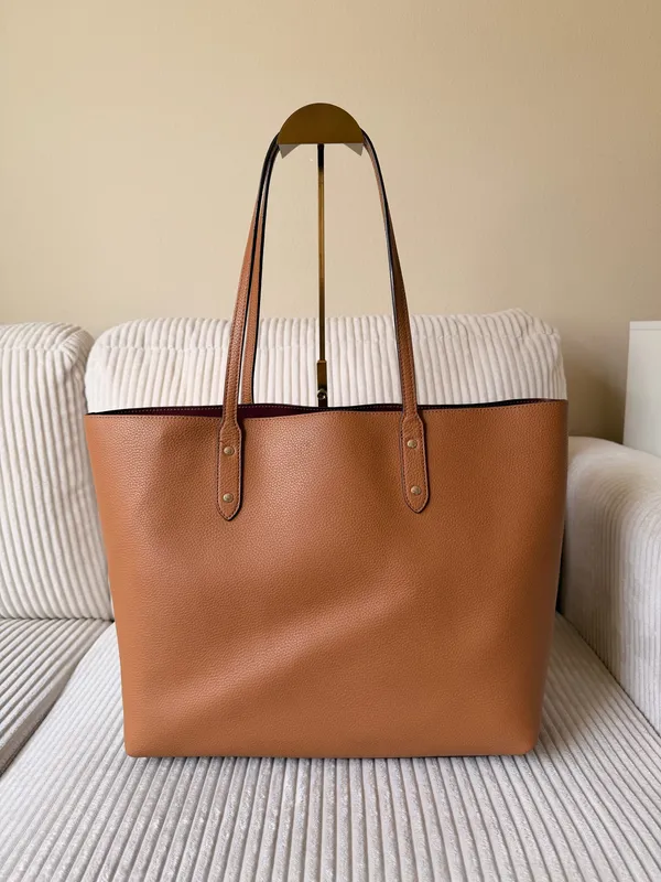 Coach Town Tote (Brown) - Image 2