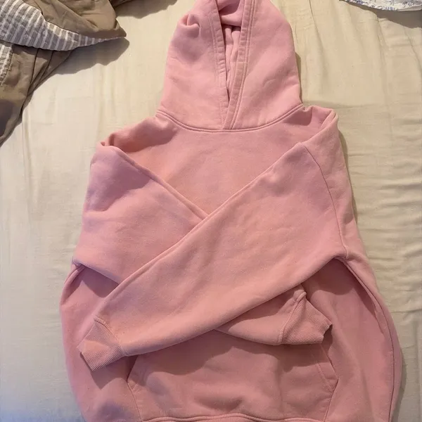 Pink Palm Puff Hoodie - Image 2