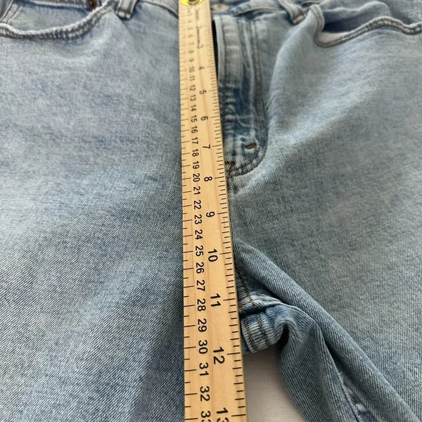 Abercrombie & Fitch Size 30/10 Women The Ankle Straight Ultra Hi Rise Jeans Blue - Image 5