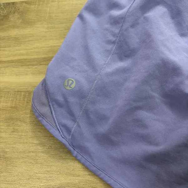 Lululemon Hotty Hot High-Rise Lined Short 4" Dark Lavender Women Size 10 - Image 4