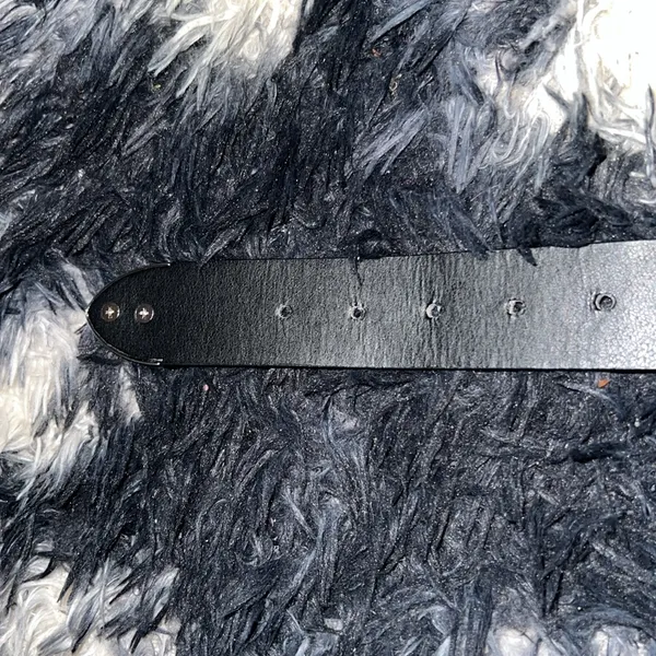 FOREVER 21 Black / Silver Chunky Belt - Image 4