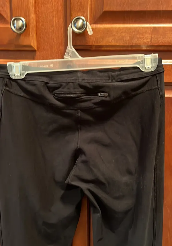 Nike Black Leggings Athletic Running Pants - Image 3