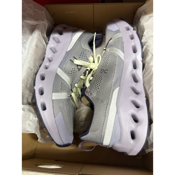 On Women's Cloudsurfer Trail Running Shoes Seedling Lilac Size 9.5 NWB - Image 5