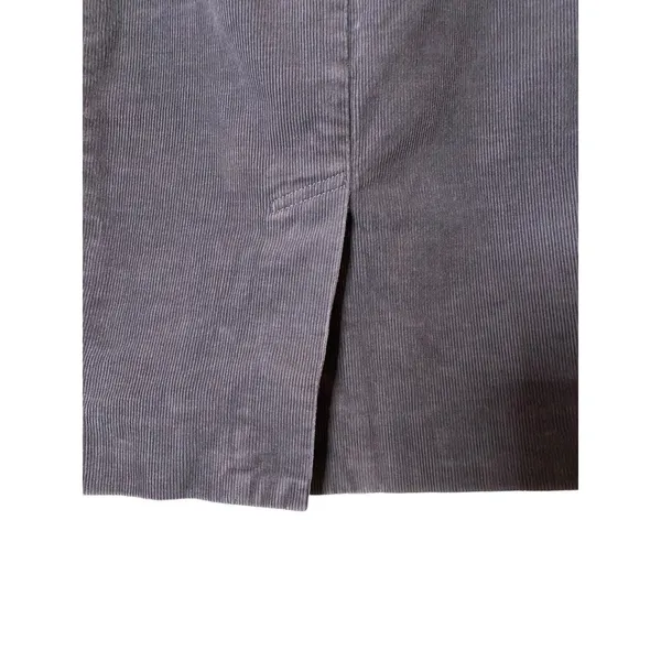 J. Crew Womens Skirt Gray Corduroy ‎ Sz 2 - Image 5
