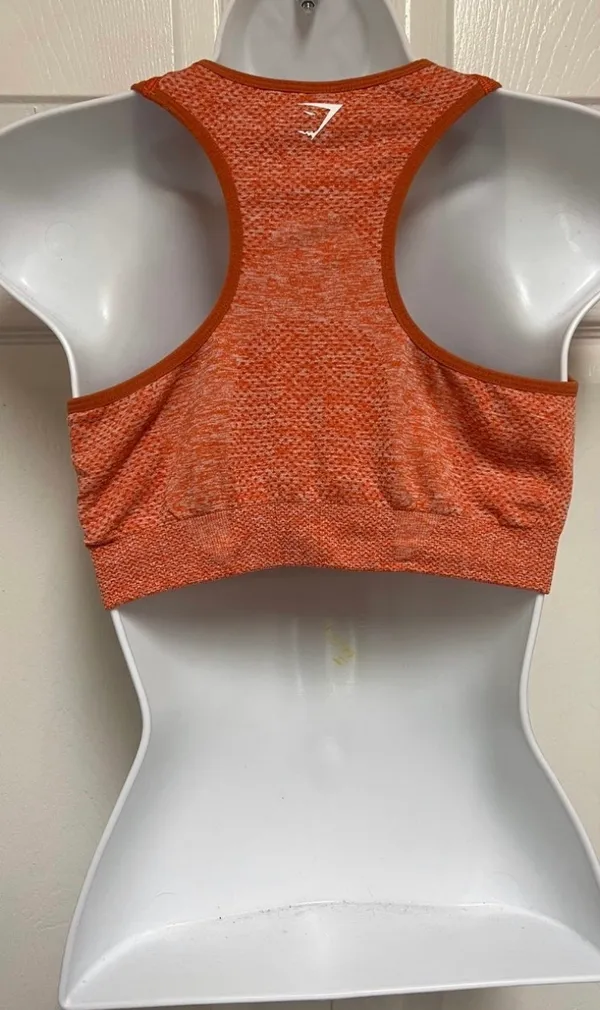 Gymshark Terracotta Racerback Sports Bra - Image 4