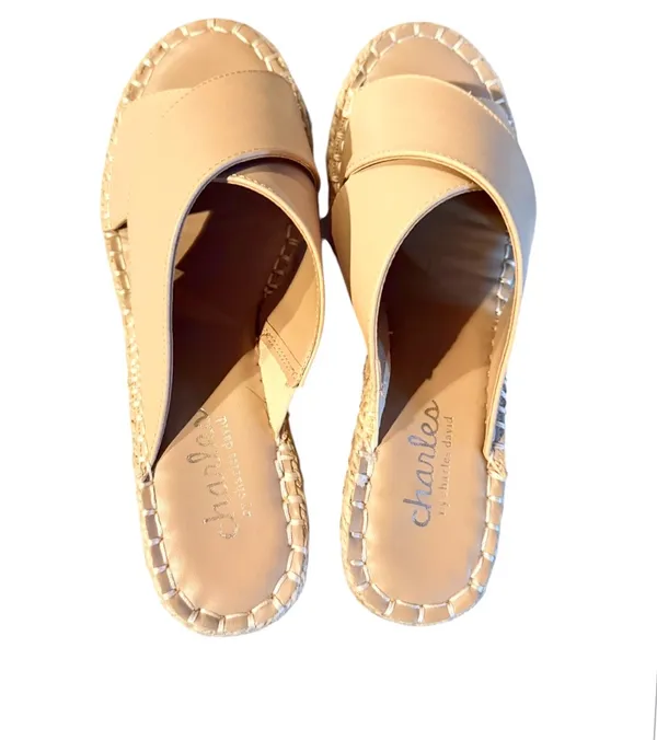 Charles By Charles David Women’s Notch Jute Wrapped Wedge Heel Sandals - Image 4