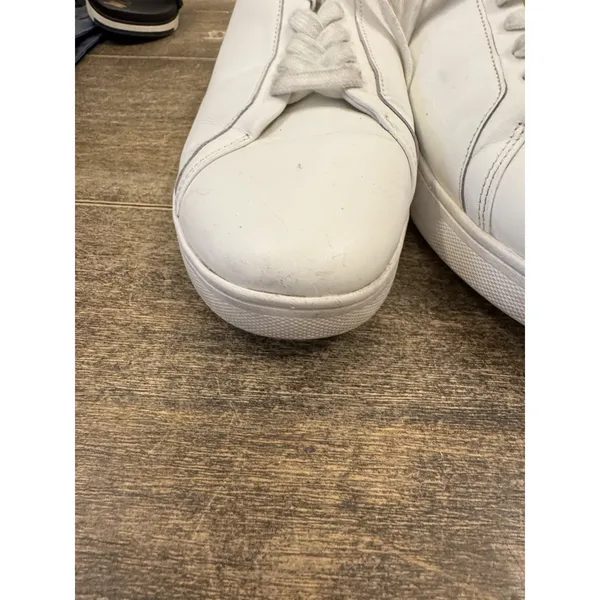 Fit Flop Urban‎ White Leather Rally Sneaker Women's Size 11 - Image 7