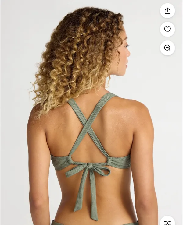 Time & Tru Bathing Suit Top - Image 2