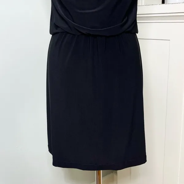 White House Black Market V-Neck Formal Dress with Crystal Shoulder Accents 4 - Image 7