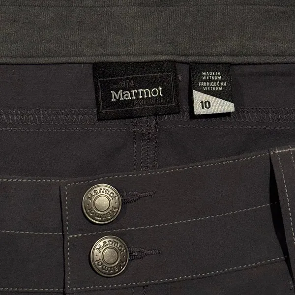 NWT Marmot Pants Kodachrome Convertible UPF 50 Hiking Outdoor Gorpcore Gray 10 - Image 4
