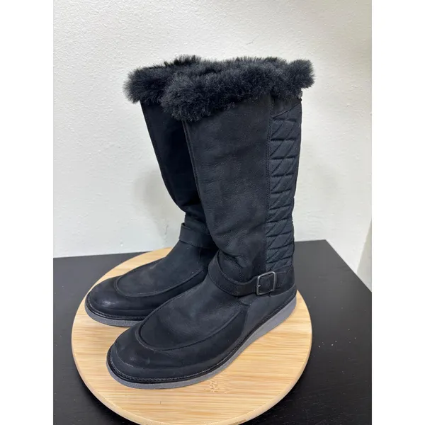 Merrell Tremblant Ezra‎ Tall Women 8.5 Black Waterproof Insulated Boots J95134 - Image 5