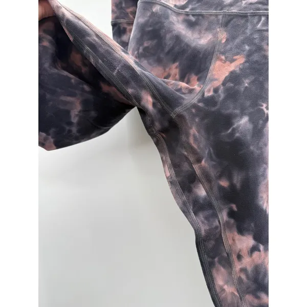 Lululemon Align High Rise Pant Womens 16 Diamond Dye Graphite Grey Pink Pastel‎ - Image 6