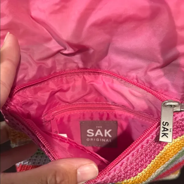 The Sak Multicolored Rainbow Crossbody Bag - Image 7