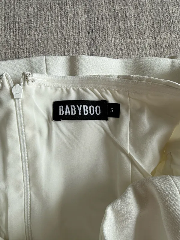 Babyboo Dress Mini White - Image 3
