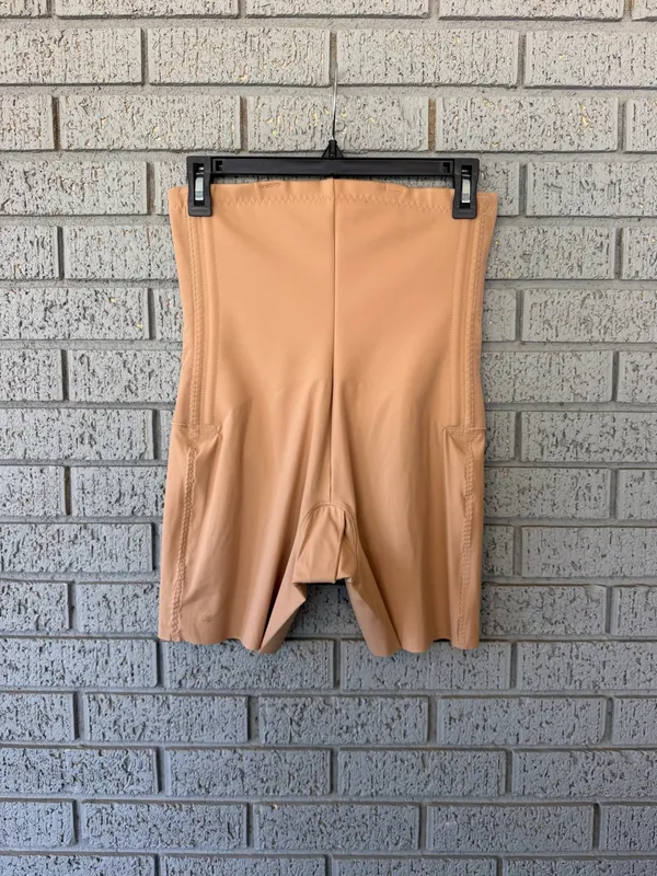 New Honeylove SuperPower Short High Waisted Shapewear Sand Nude Size XL - Image 4