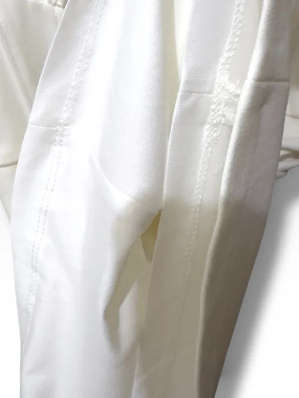 Zara | NWOT White Corset-Style Mini Dress (Size M) - Image 9