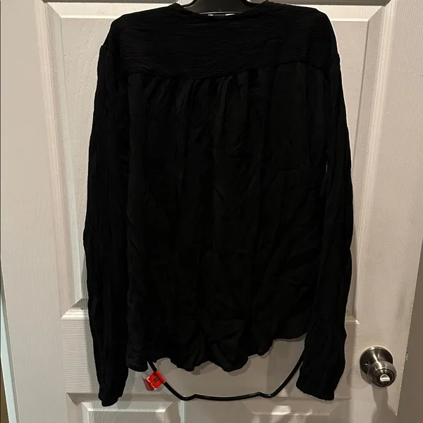 Free People Black Blouse - Image 4