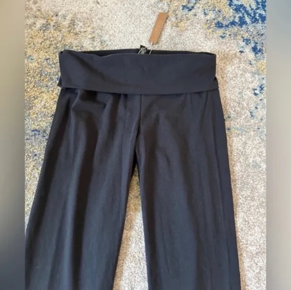 SKIMS Maternity Cotton Jersey Foldover Pants - Image 5