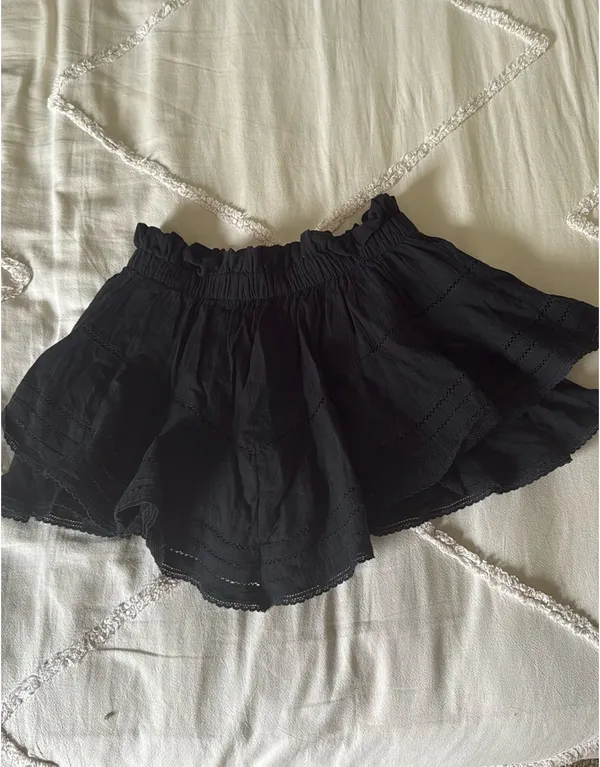 Black Aerie Skirt Ruffle - Image 3