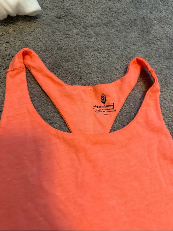 Free People Movement Coral Racerback Tank Top NWOT S - Image 2